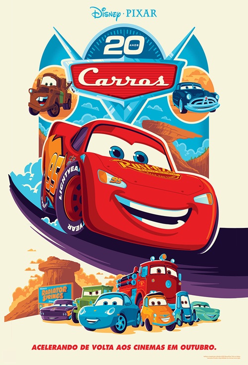 CARROS - 20� ANIVERS�RIO