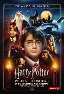 HARRY POTTER e a PEDRA FILOSOFAL 25 ANOS em 3D